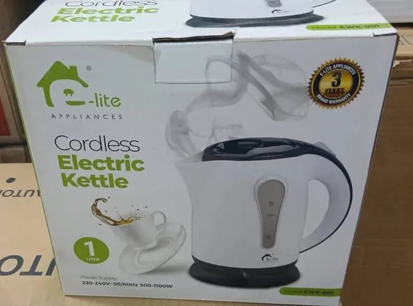 Elite Electric Cordless Kettle (1 Liter) for Sale in Saddar, Karachi - photo 3