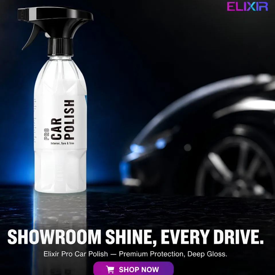 Elixir Pro Car Polish restores deep gloss, enhances shine For Sale in Gulistan-e-Jauhar | Karachi Ads - photo 1