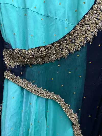 Embroidered maxi