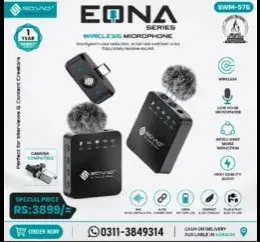EONA SOVO SWM-576 Wireless Microphone – Original - For Sale in Clifton, Karachi