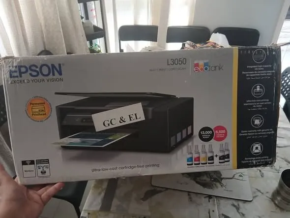 Epson EcoTank L3050 WiFi Printer Scanner Copier for Sale - photo 1