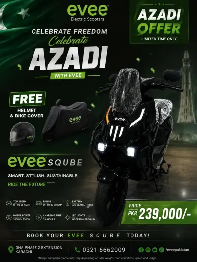 evee electric scooters For Sale in DHA Defence | Karachi Ads