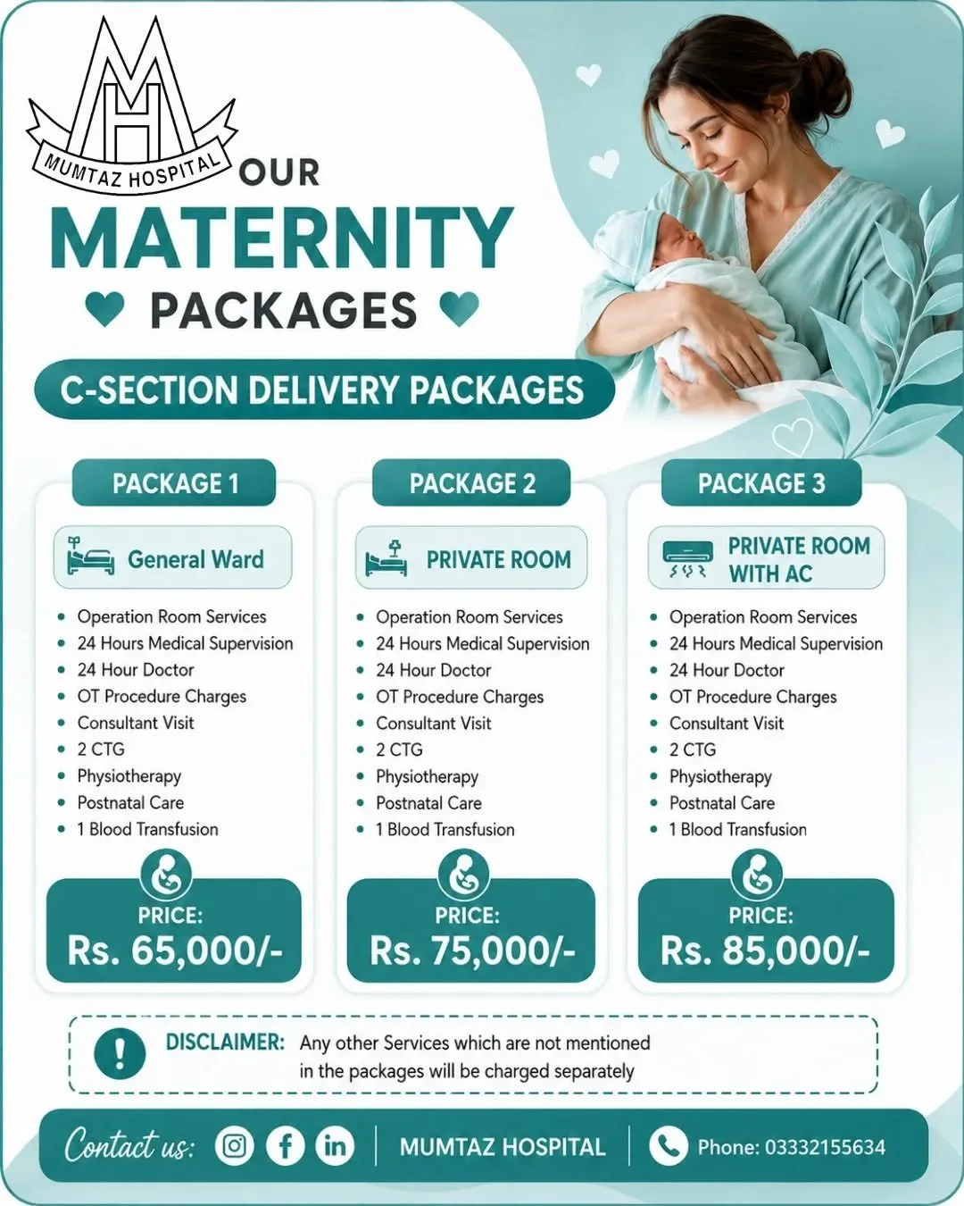 Every mother deserves safe, compassionate, and affordable maternity care in Gulistan-e-Jauhar | Karachi Ads - photo 2