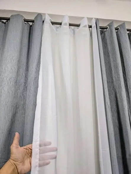 EXPORT ORGANZA CURTAIN ✨ - photo 1