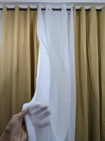 EXPORT ORGANZA CURTAIN ✨ - photo 2