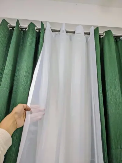 EXPORT ORGANZA CURTAIN ✨ - photo 5