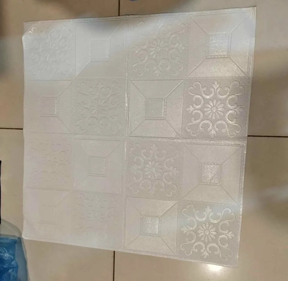 Flower Design White Brick Sheet Size 70 x 77 Cm - photo 1