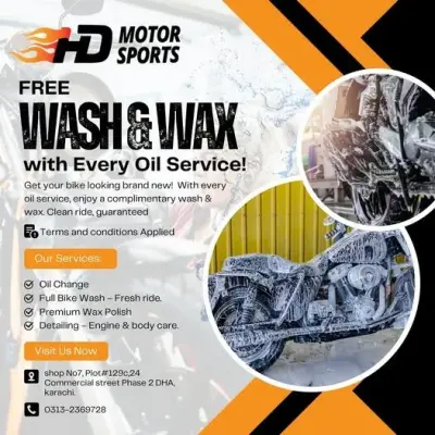Free Wash & Wax with Every Oil Service!