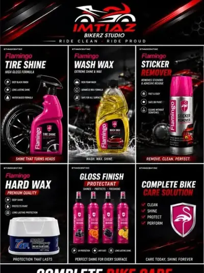 From Tire Shine to Wash Wax, Sticker Remover, Hard Wax & Gloss Protectant
