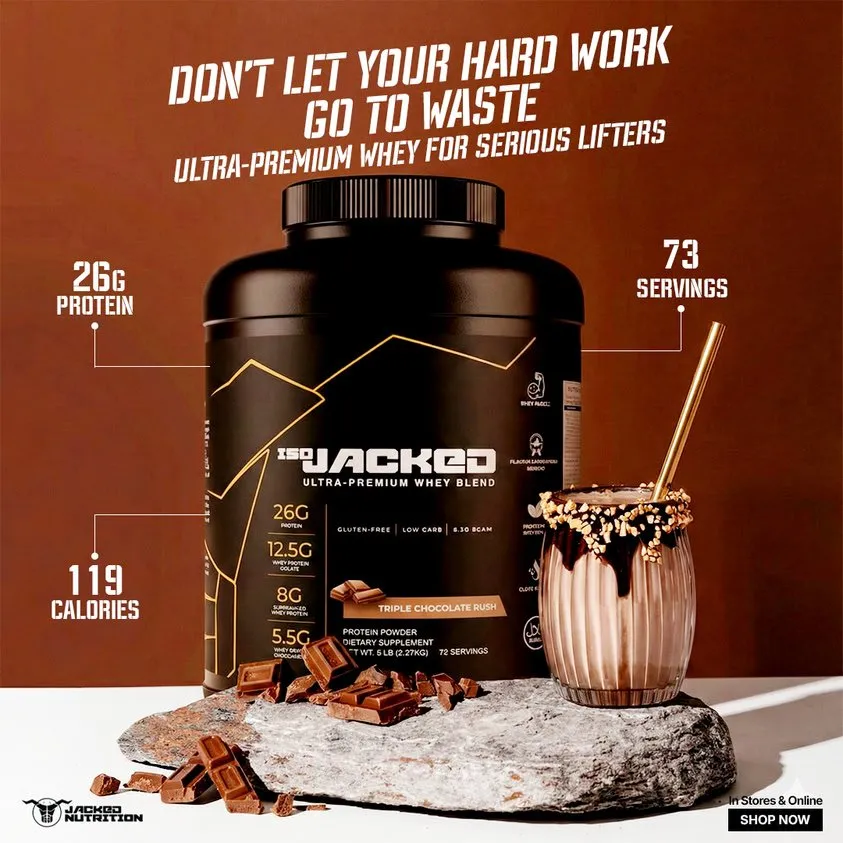 Fuel your fitness goals with ISO Jacked Whey Protein π₯ - photo 1