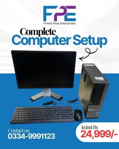 Full Computer Setup for only PKR 24,999! 🖥️