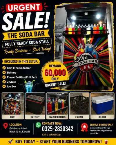 Fully Setup Food Stall for Sale – Rs. 60,000 - photo 2