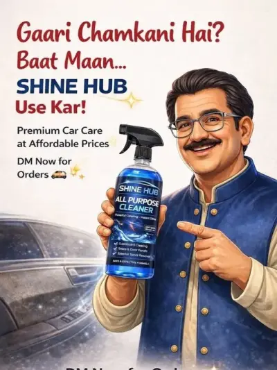 ✨ Give Your Car a Showroom Shine with Shine Hub All Purpose Cleaner! ✨ For Sale in Gulshan-e-Iqbal | Karachi Ads