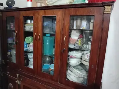 GLASS SHOW CASE WITH WOOD MADE - For Sale in Airport, Karachi