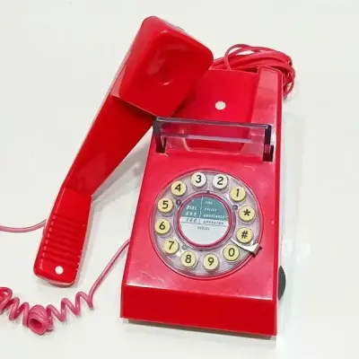 GPO Trim Phone – Push-Button Retro Corded Landline Telephone. - photo 2