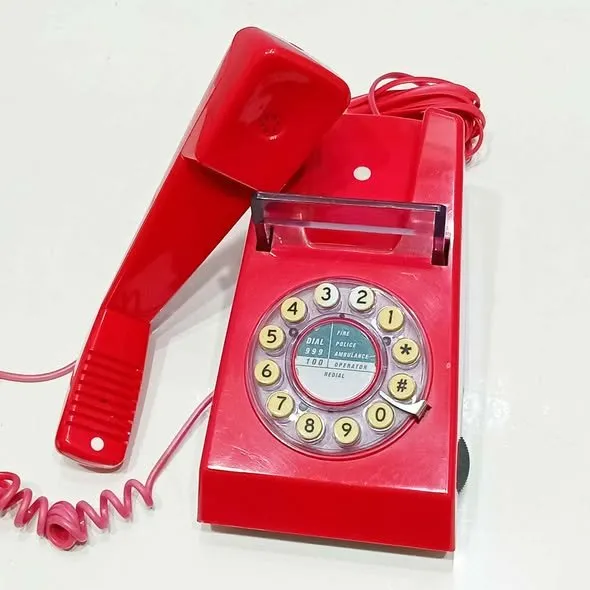 GPO Trim Phone – Push-Button Retro Corded Landline Telephone. - photo 2