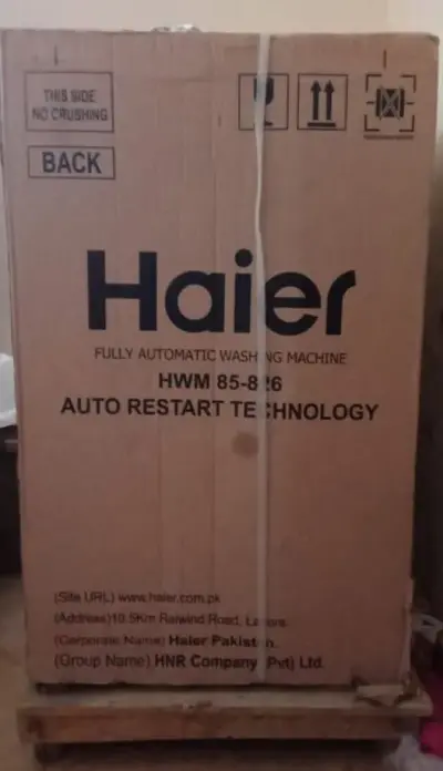 Haier HWM-826 Automatic Washing Machine .8.5kg For Sale in Gulistan-e-Jauhar, Karachi