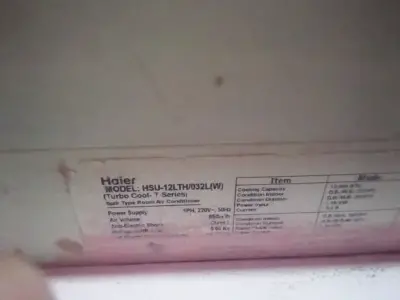 Haier split Ac plan 1 ton For Sale in I.I. Chundrigar Road, Karachi - photo 4