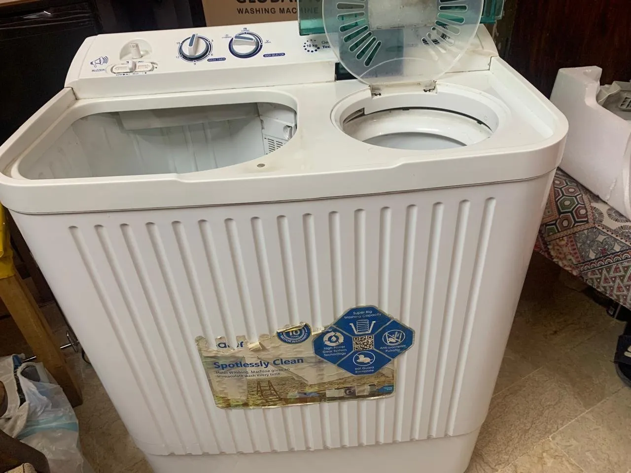 HAIER WASHING MACHINE 100-BS - photo 1