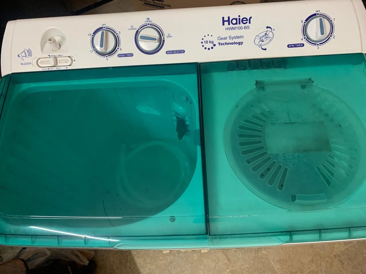 HAIER WASHING MACHINE 100-BS - photo 3