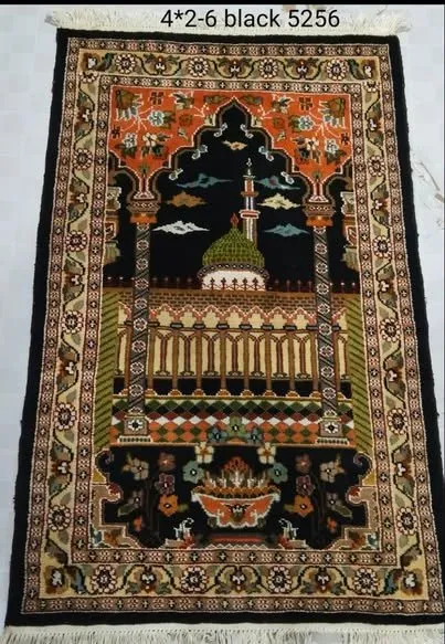 π Hand-Knotted Masjid-e-Nabawi Prayer Rug β¨ - photo 2