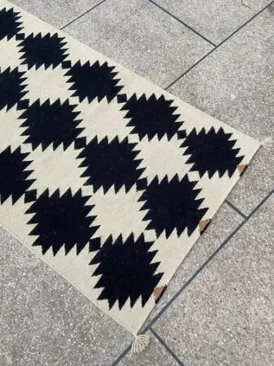 “Hand Made modern Kilim Runner” - photo 2