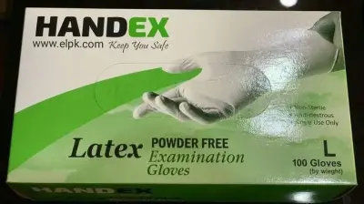 Handex Latex gloves