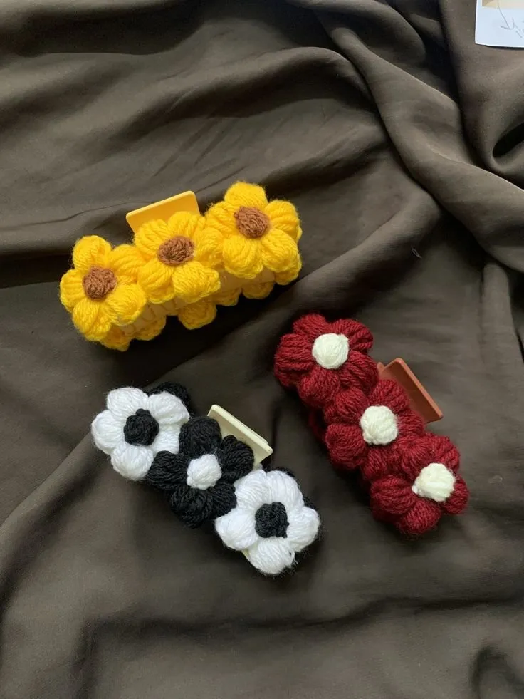 Handmade Crochet Hair Clutcher ππ§Ά - photo 1