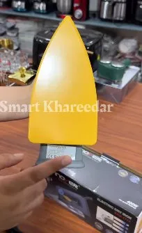 Hannover 400W Non-Stick Less Electricity Consumptive Iron Press | Dry Automatic Iron for Sale in Saddar, Karachi - photo 3