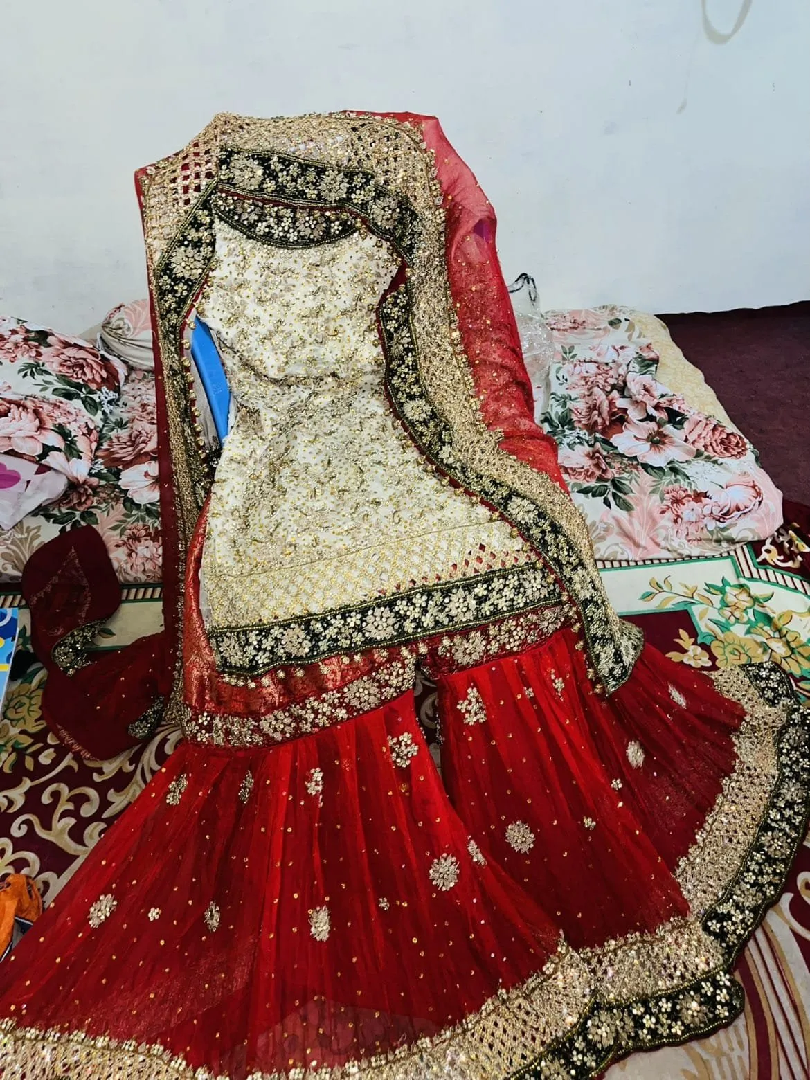 🌟 Heavy Designer Bridal / Formal Sharara Dress for Sale 🌟 - photo 3