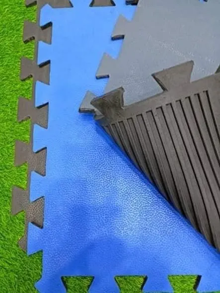 Heavy Duty Gym Flooring Option/ Interlocking Rubber Floor Tile 20"x20" - photo 2