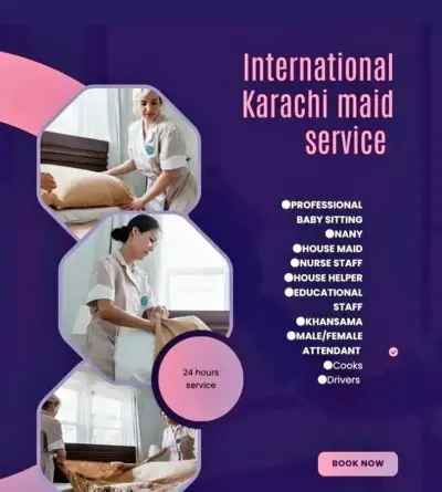 Home maid service international cooking,driver, more in Gulistan-e-Jauhar | Karachi Ads