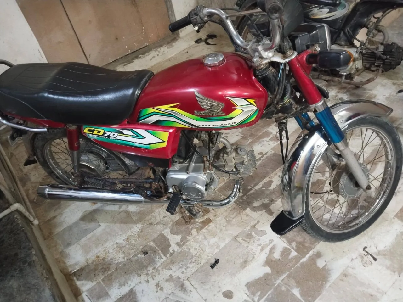 HONDA CD 70 For Sale in Mehran Town | Karachi Ads - photo 2