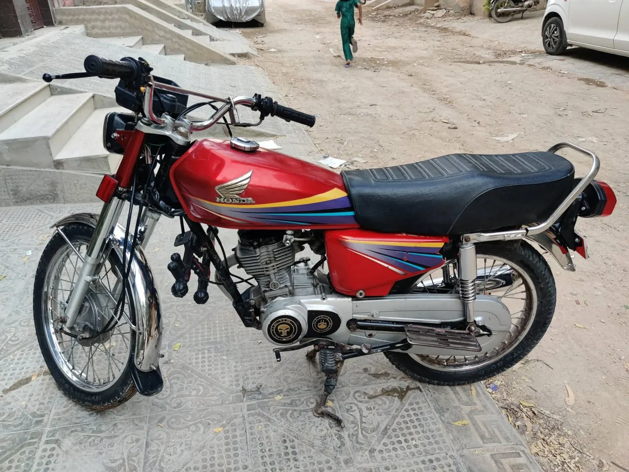 Honda CG 125 fot For Sale in Surjani Town | Karachi Ads - photo 7