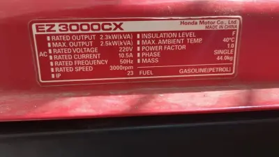 Honda original generator For Sale in Clifton, Karachi - photo 5