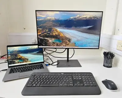 HP P27U G3 QHD Borderless LED For Sale in Bahadurabad, Karachi