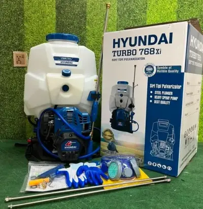 Hyundai Turbo HPS-768 — 25 Liter Backpack Power Sprayer