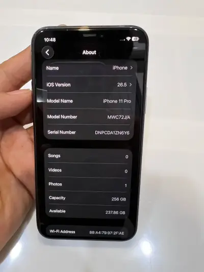 i phone 11 pro 256gb pta Approved - photo 5