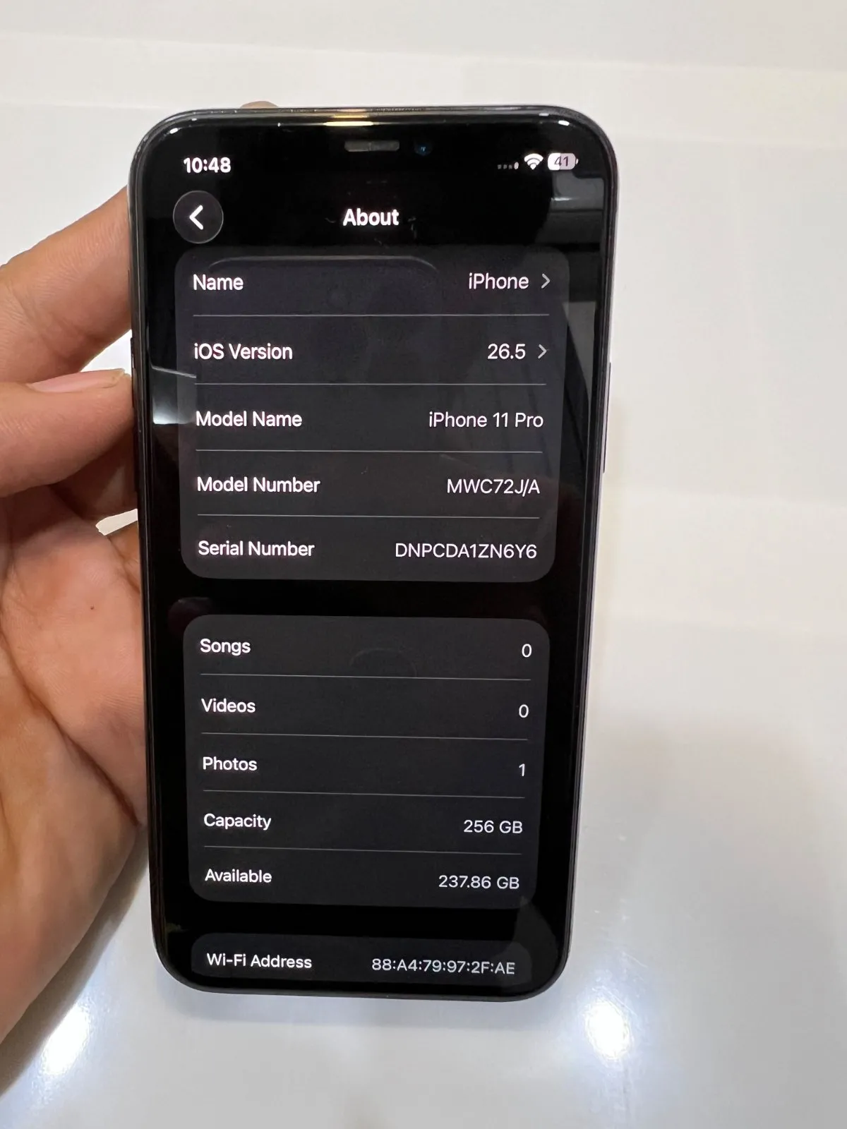 i phone 11 pro 256gb pta Approved - photo 5