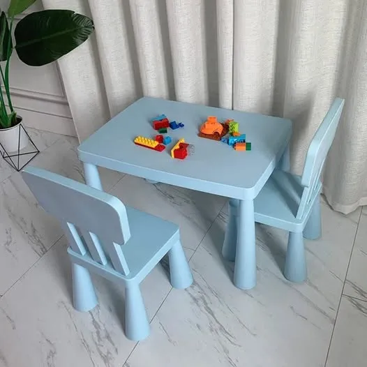 IKEA Mammut children's table and chair set Available. For Sale in North Nazimabad | Karachi Ads - photo 1