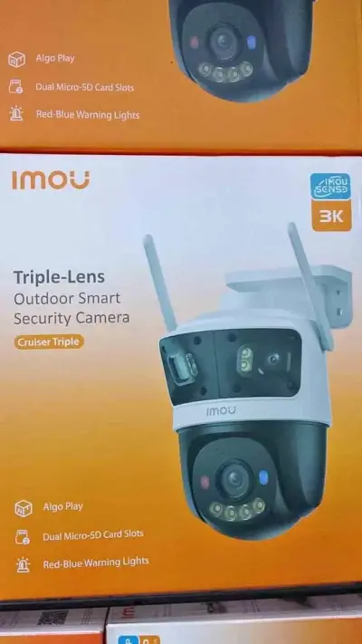 IMOU 3k Triple lens wireless camera - For Sale in New Karachi, Karachi