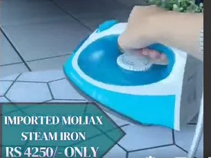 IMPORTED MOLIAX STEAM IRON for Sale in Jamshed Road, Karachi - photo 2