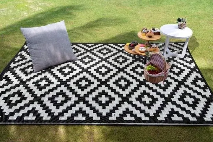 “Imported Quality Pure Plastic Check Design Carpet Mats For Home Decoration - photo 4