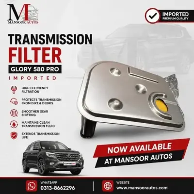 Imported Transmission Filter for Glory 580 Pro – Now Available at Mansoor Autos! For Sale in Jamshed Road | Karachi Ads