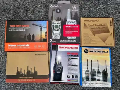 Imported Walkie Talkie, Two Way Radio, Long Range, Short Range - For Sale in New Karachi, Karachi