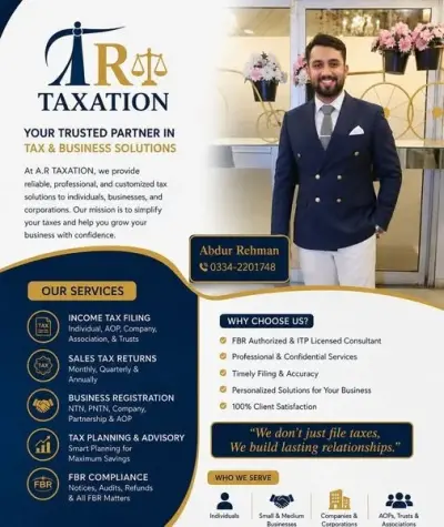 Income Tax & Business Consultancy Services | FBR Authorized Consultant in North Karachi | Karachi Ads