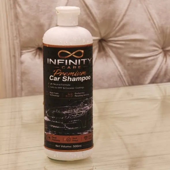 Infinity Care Premium Car Shampoo For Sale in Gulistan-e-Jauhar | Karachi Ads - photo 2