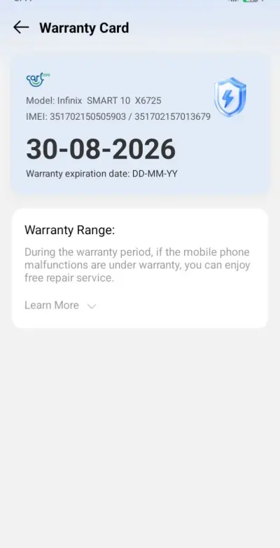 Infinix smart 10. For Sale in Gulistan-e-Jauhar | Karachi Ads - photo 5