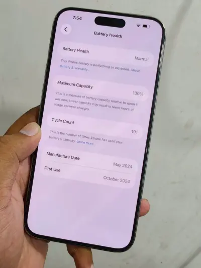 iPhone 15 Pro Max 256gb (LL/A) Dual ESim For Sale in New Karachi | Karachi Ads - photo 2