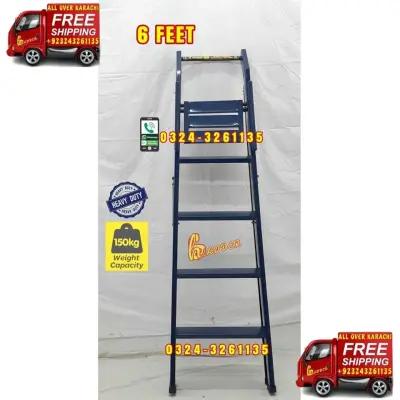 Iron Ladder Heavy Quality 6 Feet Portable Ladder